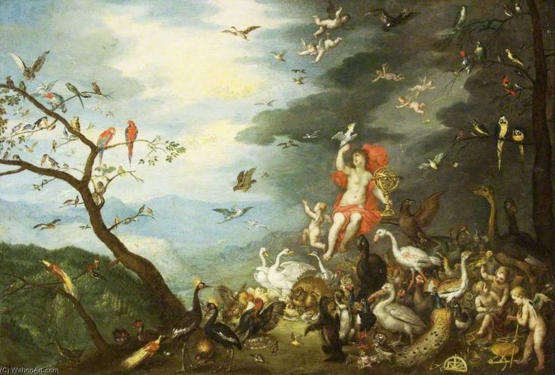 One Of The Four Elements Air — Hendrik Van Balen I