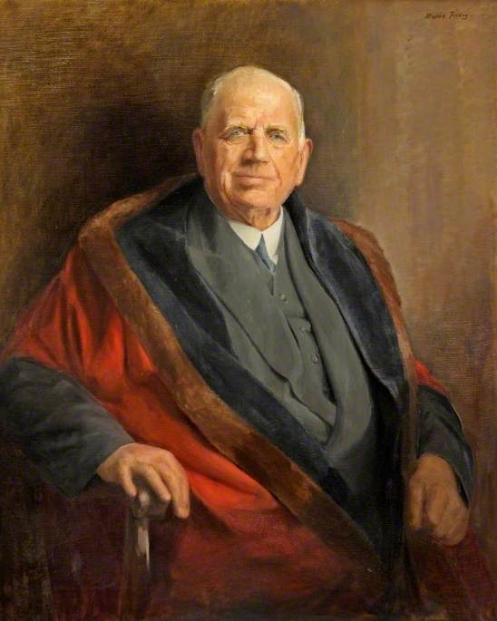 Alderman F. H. Wort, Jp, Mayor Of Salisbury (1922–1923) — Denis Fildes