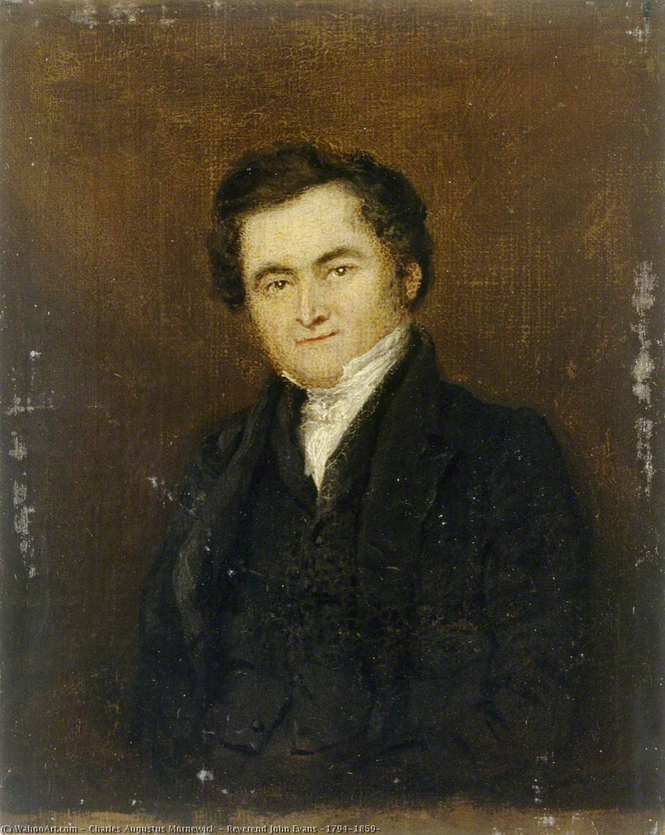 Reverend John Evans (1794–1859) — Charles Augustus Mornewick