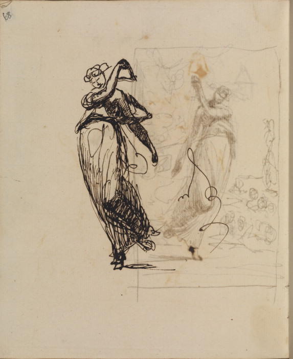 Page From A Sketchbook 37 — George Romney