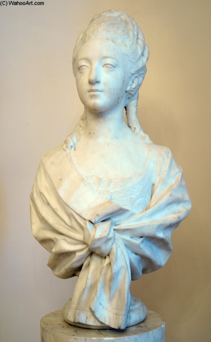 Portrait Of The Grand Duchess Natalya Alexeyevna — Marie-anne Collot