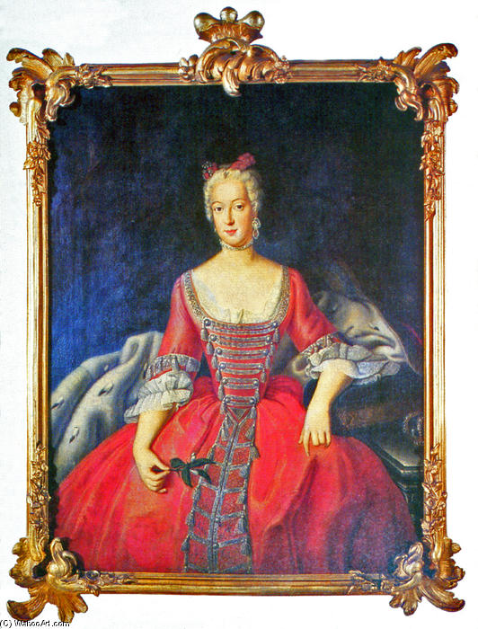 Friederike Sophie Wilhelmine Princess Of Prussia — Antoine Pesne