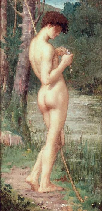 The Little Fisherman — Pierre Cécile Puvis De Chavannes