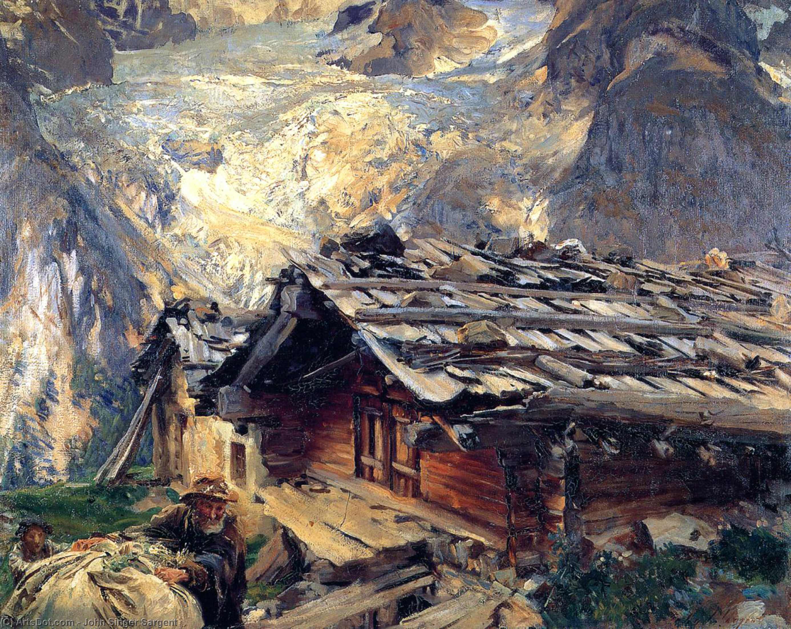 Brenva Glacier — Сарджент