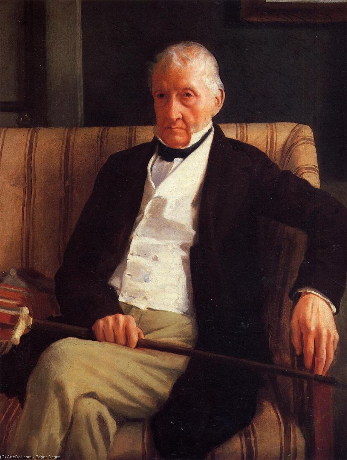Portrait Von Rene-hillaire De Gas — Hilaire-germain-edgar Degas