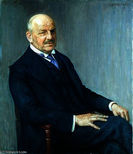 Portrait Of Alfred Lichtwark — Leopold Karl Walter Von Kalckreuth