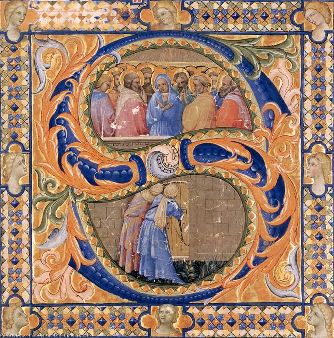 Gradual (cod. H 74, Folio 122v) — Matteo Di Filippo Torelli