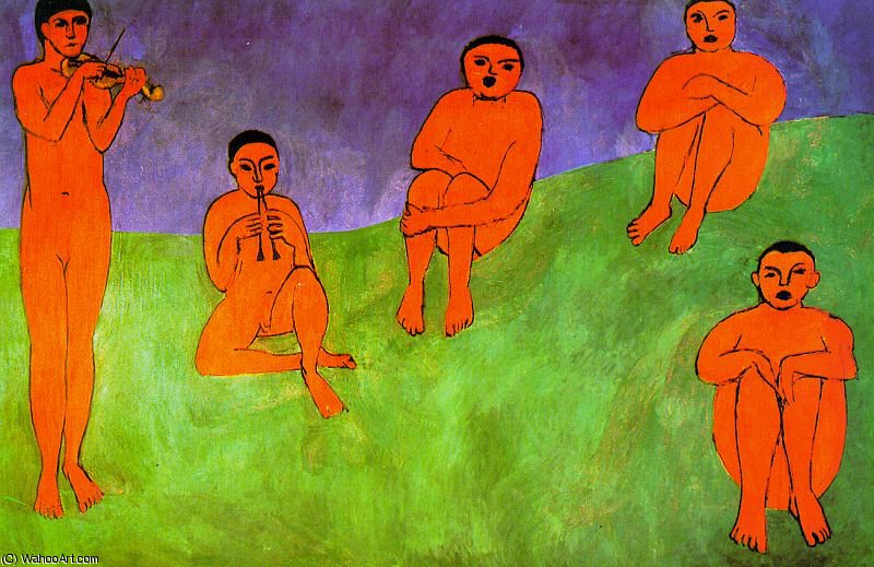 Music - Oil On Canvas - — Henri Matisse