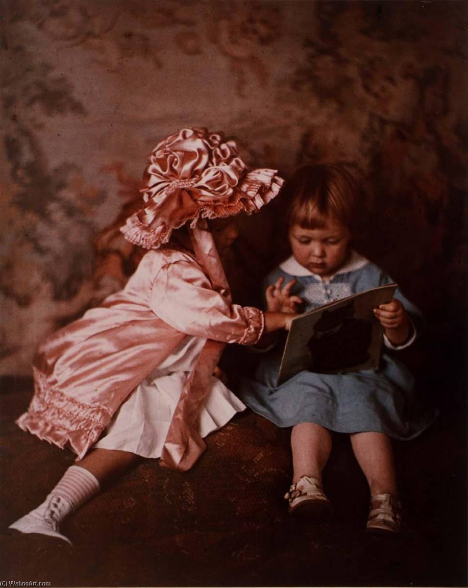 Two Children, From The Portfolio Portraiture — Edwin Gledhill