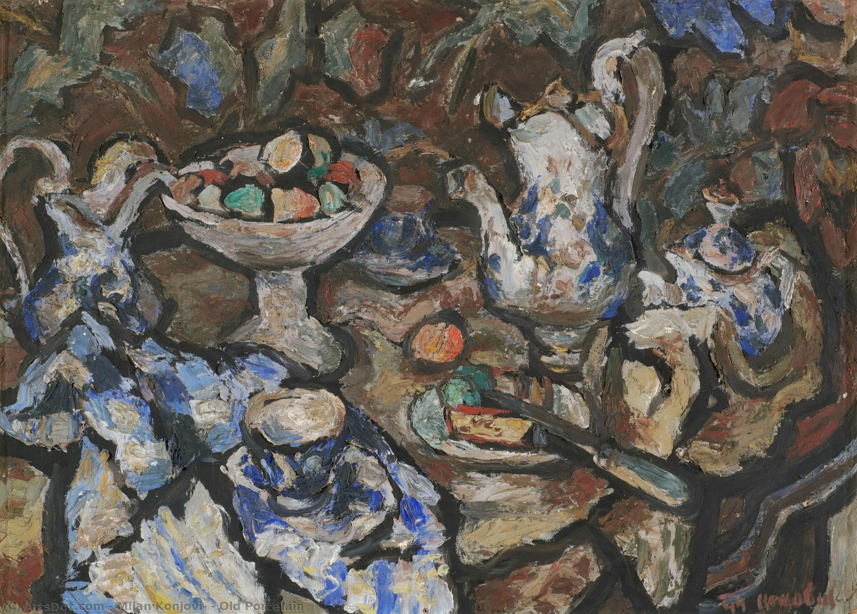 Old Porcelain — Milan Konjović