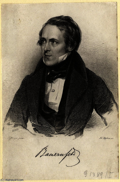 Porträt Bauernfeld — Moritz Michael Daffinger