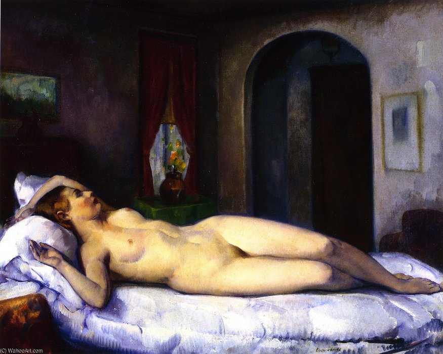 Sleeping Nude — Леон Кролл