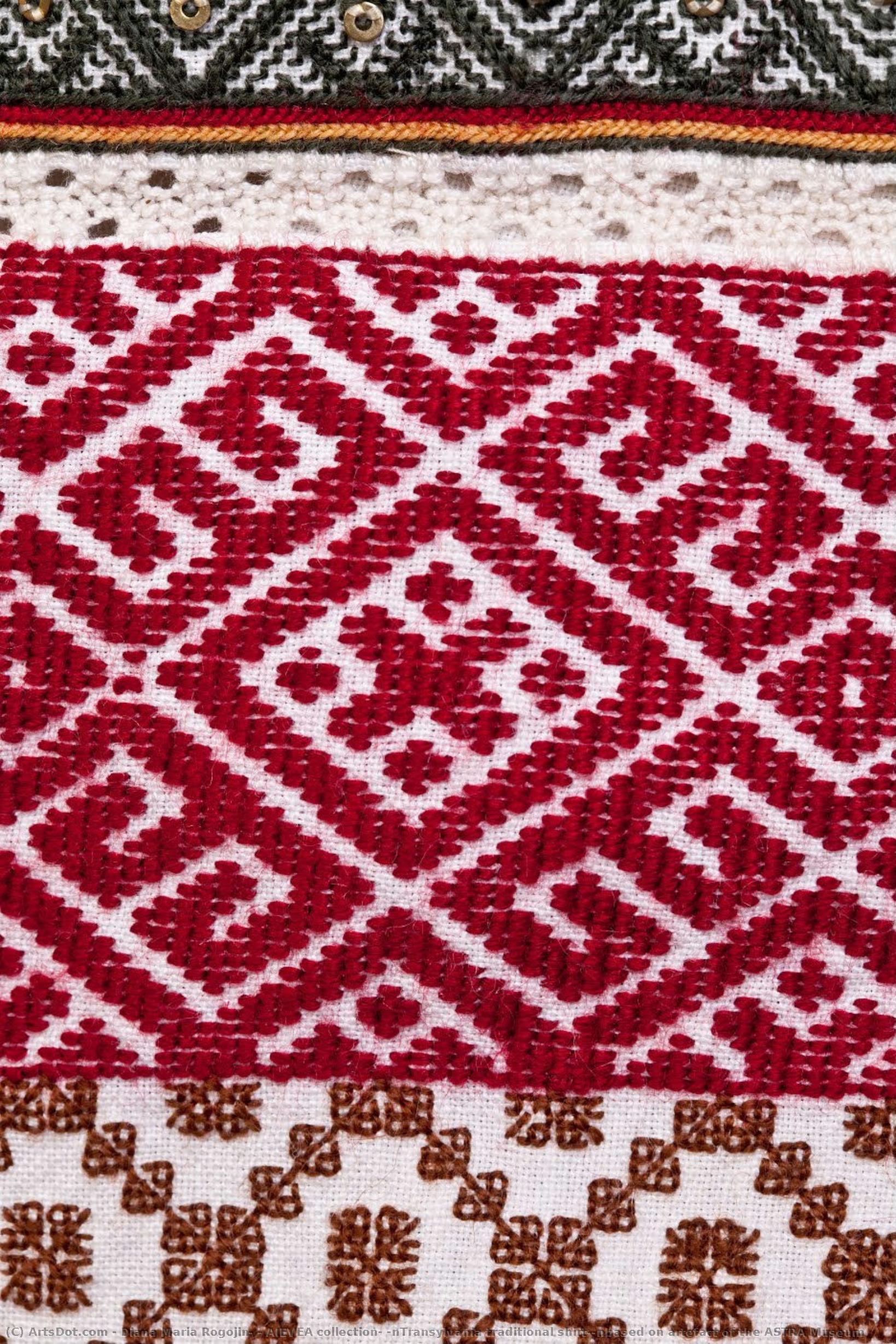Aievea Collection; \ntransylvania Traditional Shirt;\nbased On Artefact Of The Astra Museum — Diana Maria Rogojină