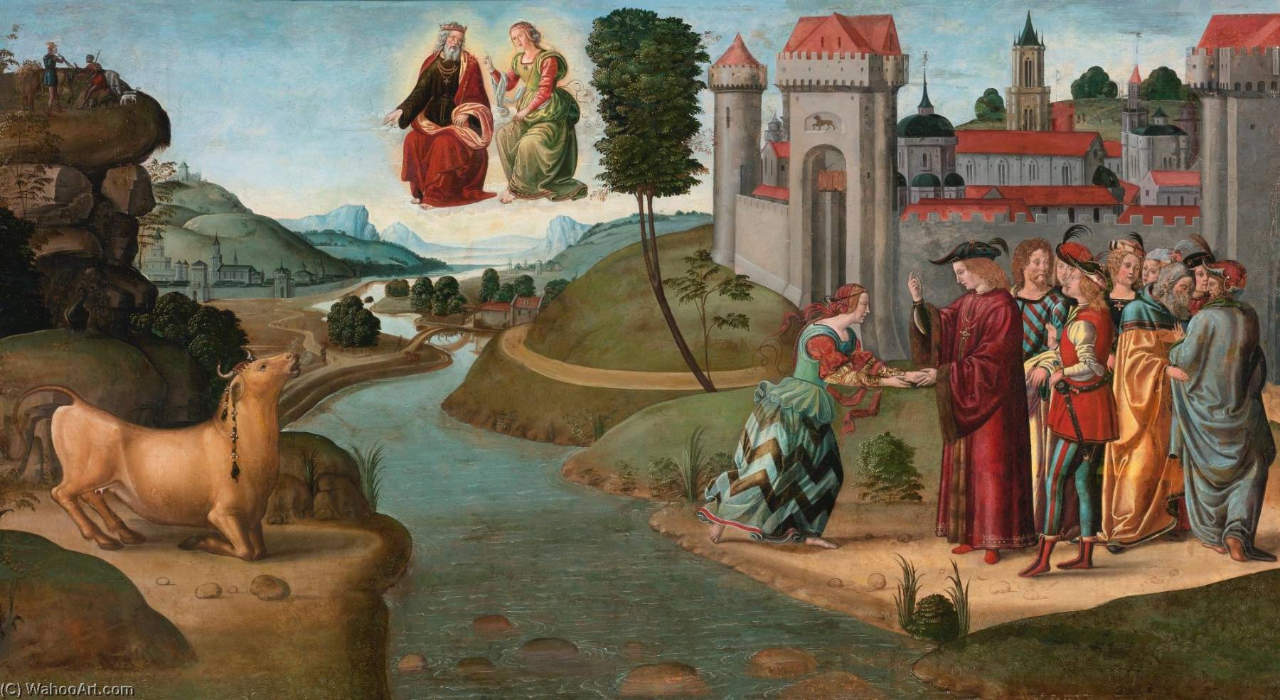 Scenes From The Story Of Io — Biagio D'antonio Tucci