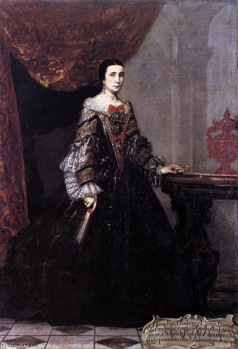 Portrait Of Teresa Francisca Mudarra Y Herrera — Claudio Coello