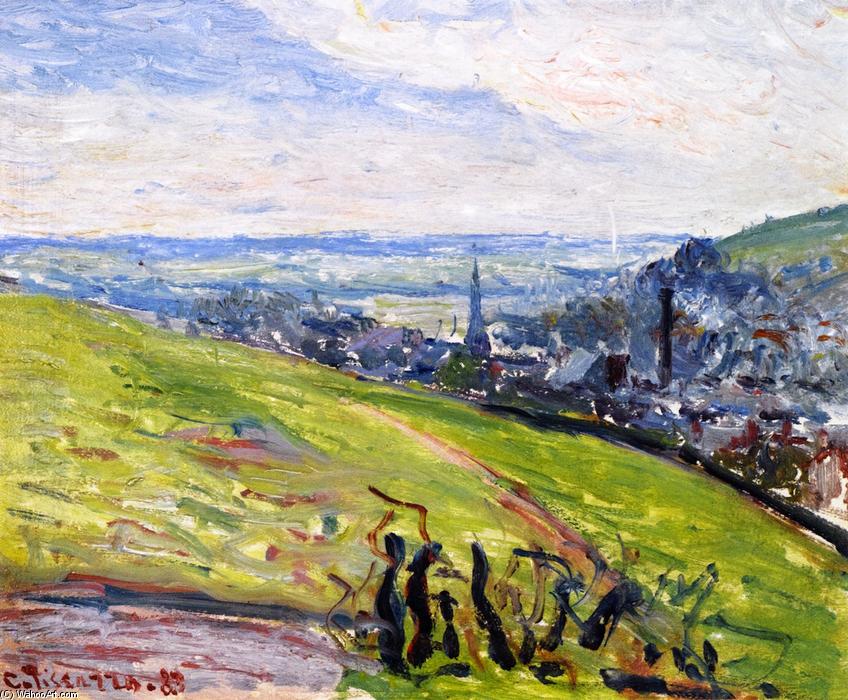 Near Rouen — Camille Pissarro