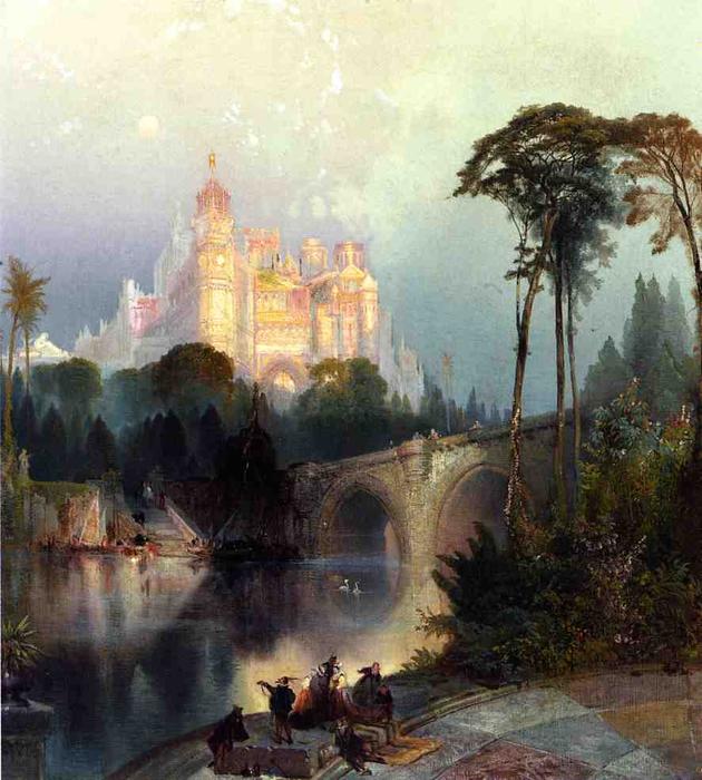 Fantastic Landscape — Thomas Moran