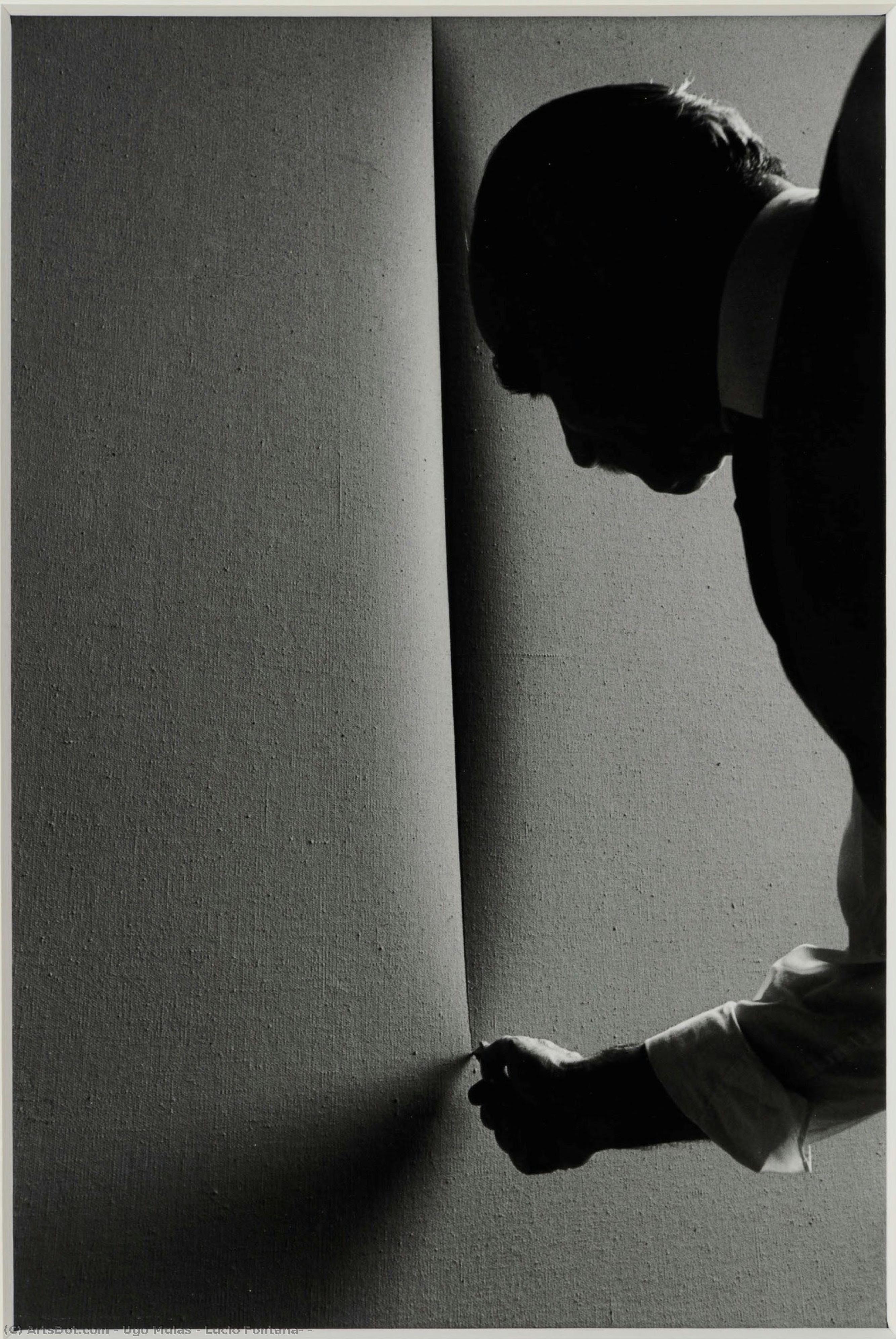 Lucio Fontana, — Ugo Mulas