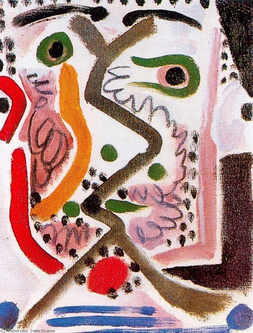 Head Of A Man 7 — Pablo Picasso