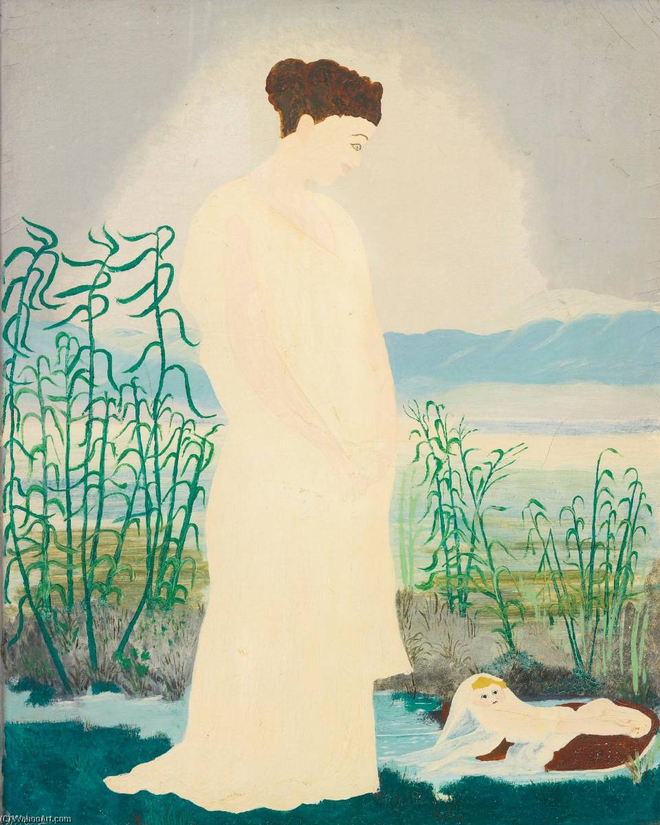 Moses In The Bulrushes — Anna Mary Robertson