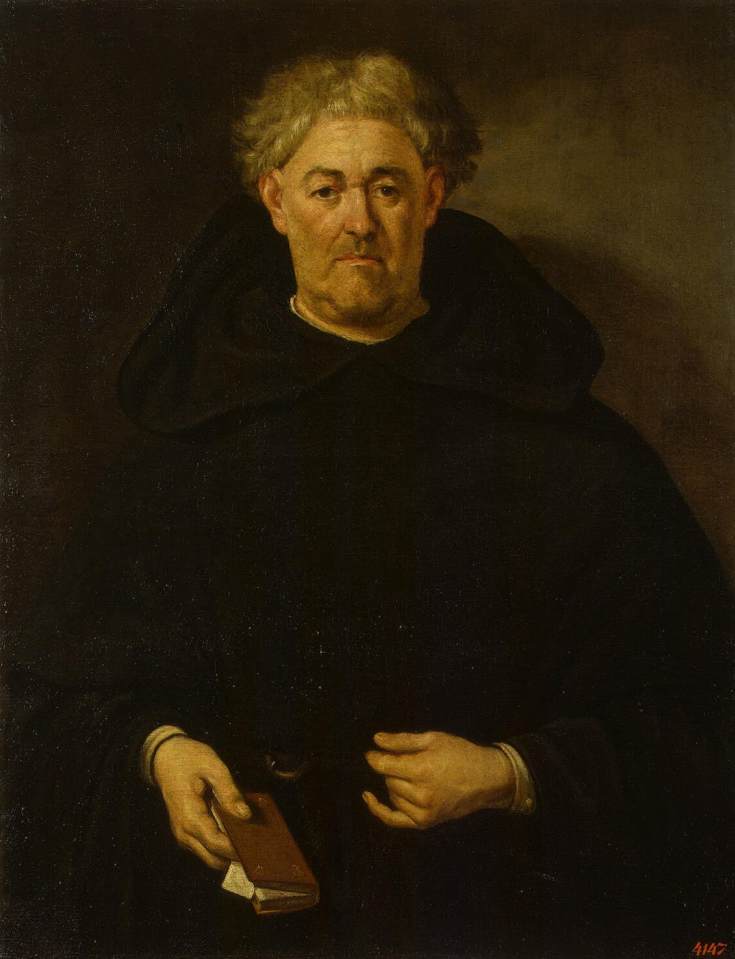 Portrait Of A Monk — Juan De Pareja