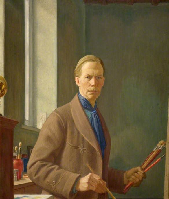 Self Portrait — Charles March Gere