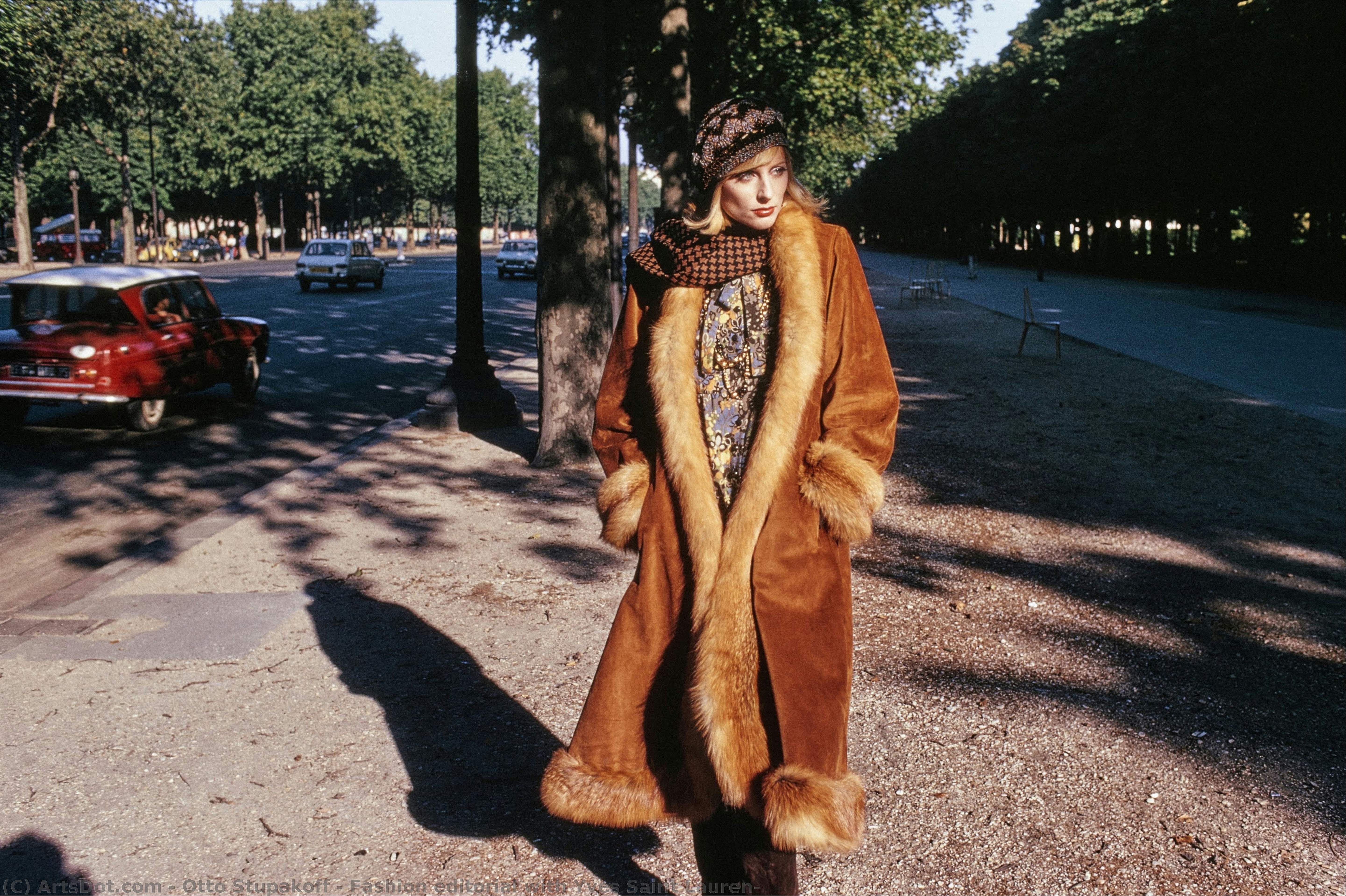Fashion Editorial With Yves Saint Lauren — Otto Stupakoff
