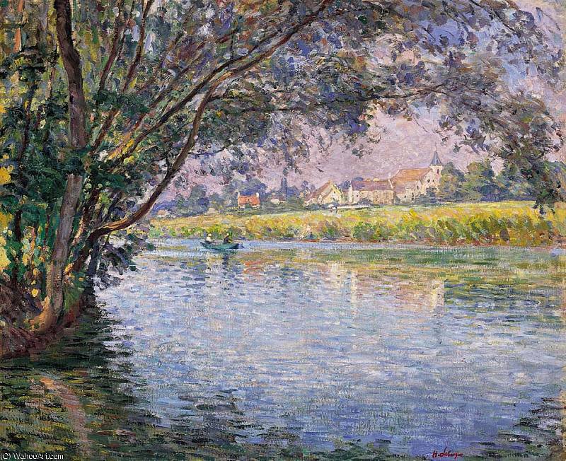 On The Banks Of The Marne — Henri Lebasque