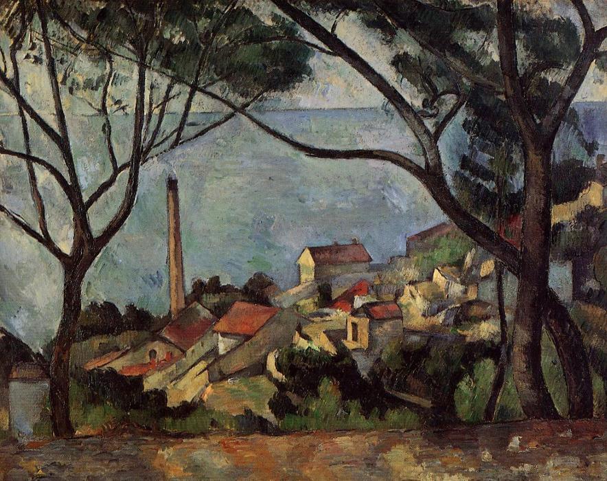 The Sea At L'estaque — Paul Cézanne