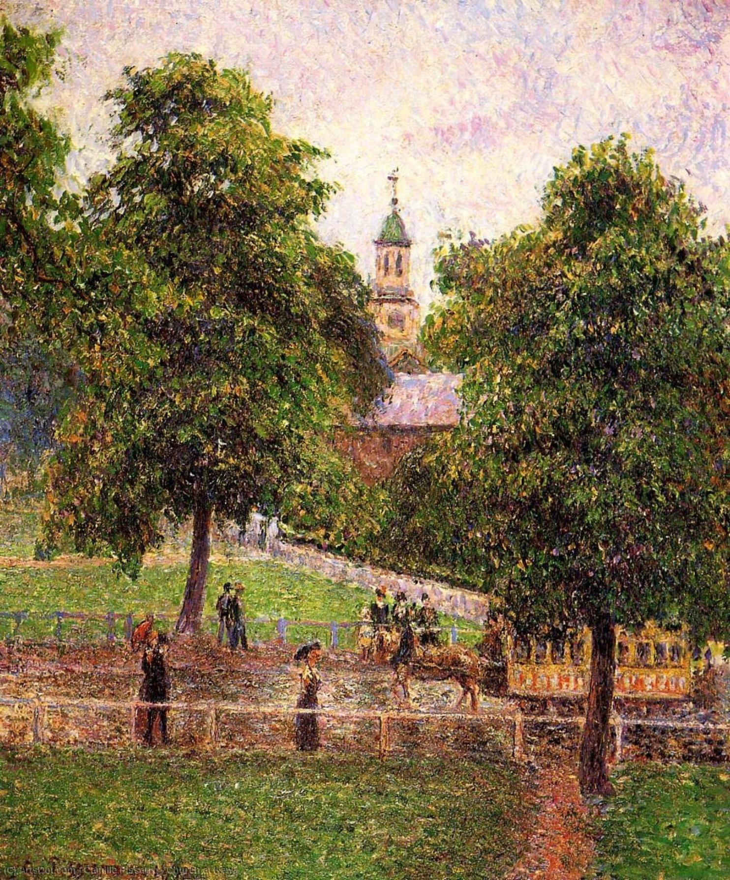 Church At Kew. — Kamij Pisaro