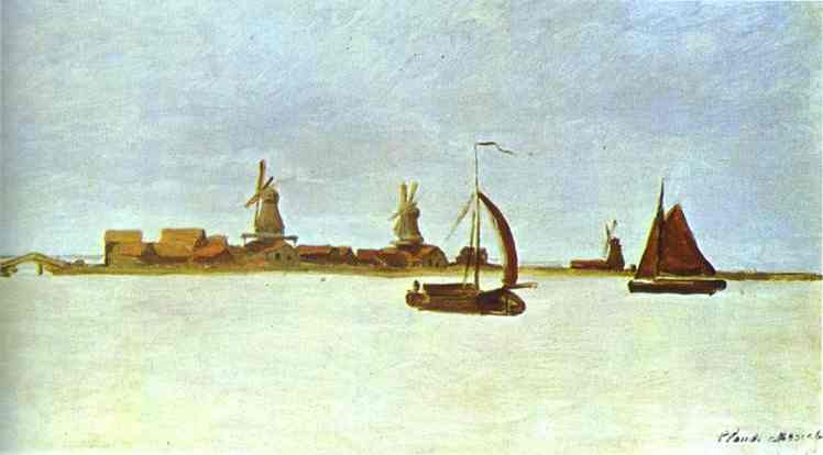 Voorzan Near Zaandam — Клод Моне
