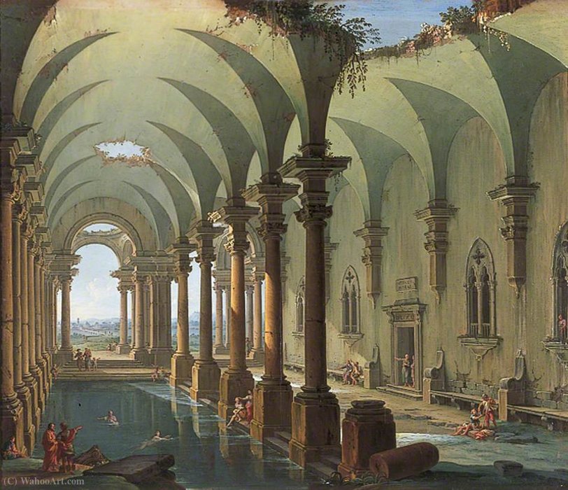 Architectural Fantasy — Antonio Joli