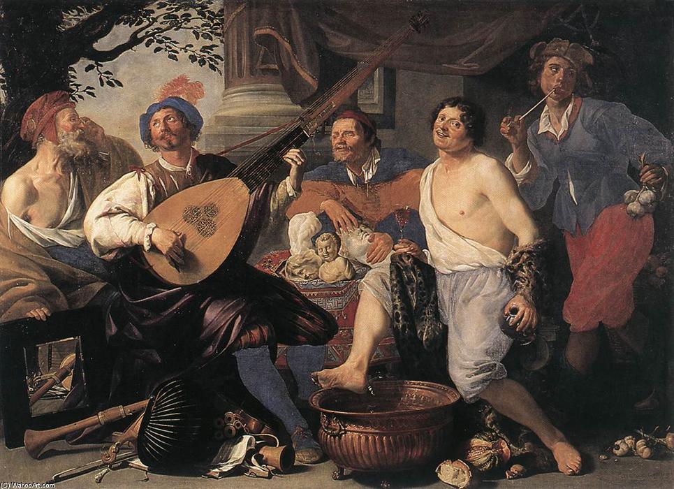 Allegory Of The Five Senses — Theodoor Rombouts