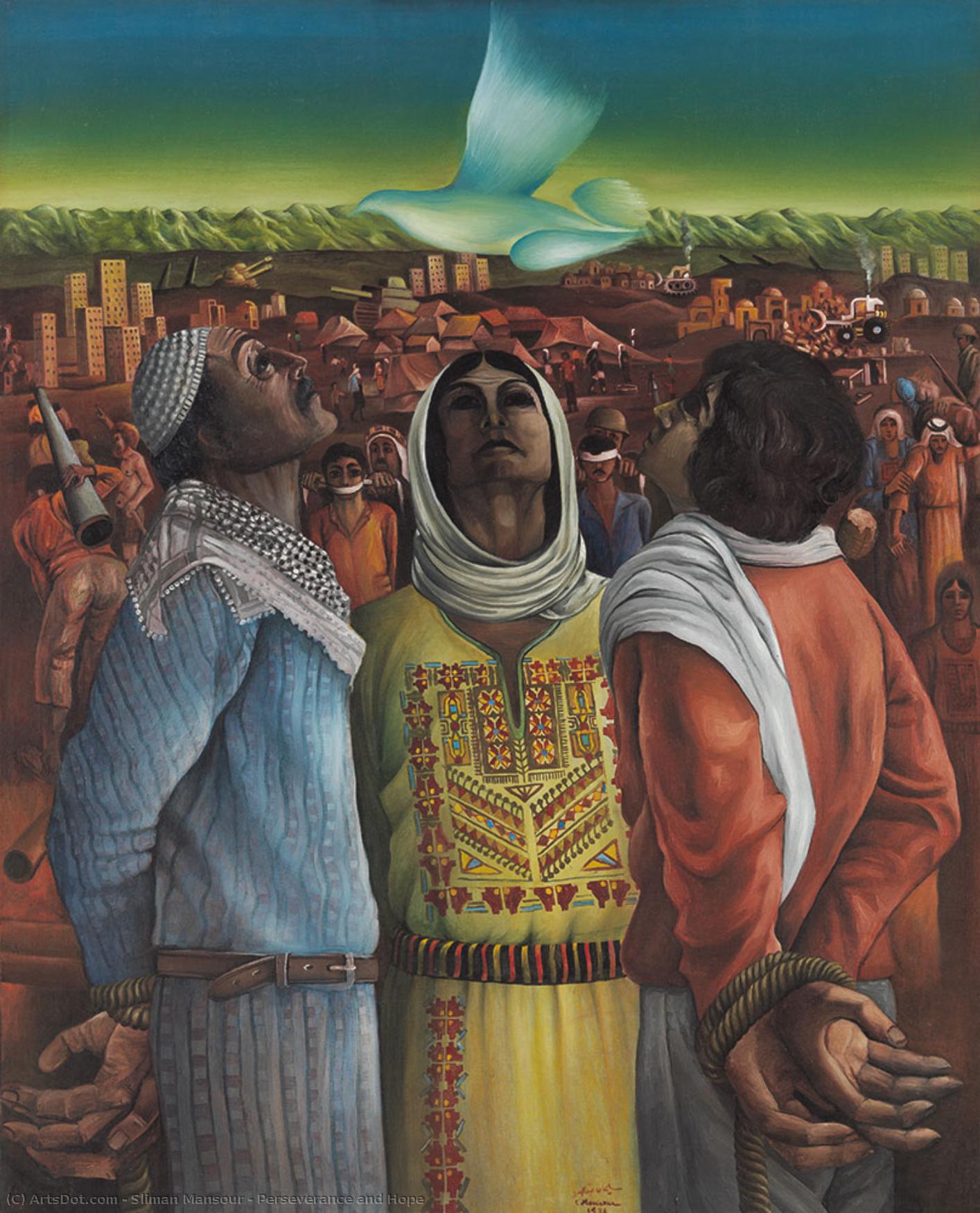 Perseverance And Hope — Suleiman Mansour