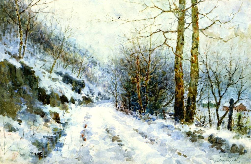 Winter Road — Paul Sawyier