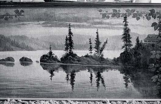 Panorama Of Lake Coeur D'alene, Idaho Carbin Point, (painting) — Von Luerzer