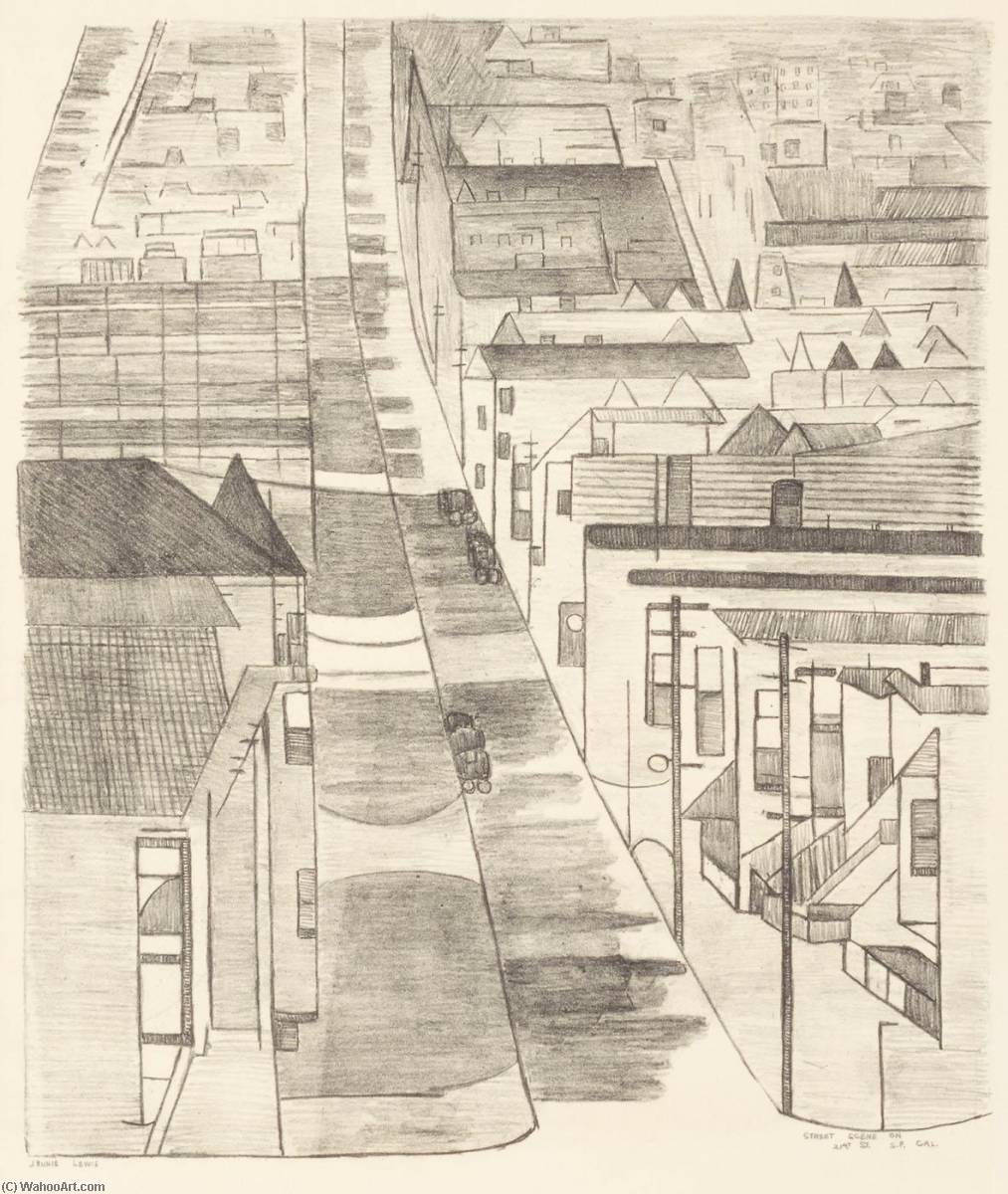 Street Scene On 21st Street San Francisco — Jennie Lewis