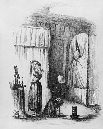 The Middle-aged Lady In The Double-bedded Room — Hablot Knight Browne