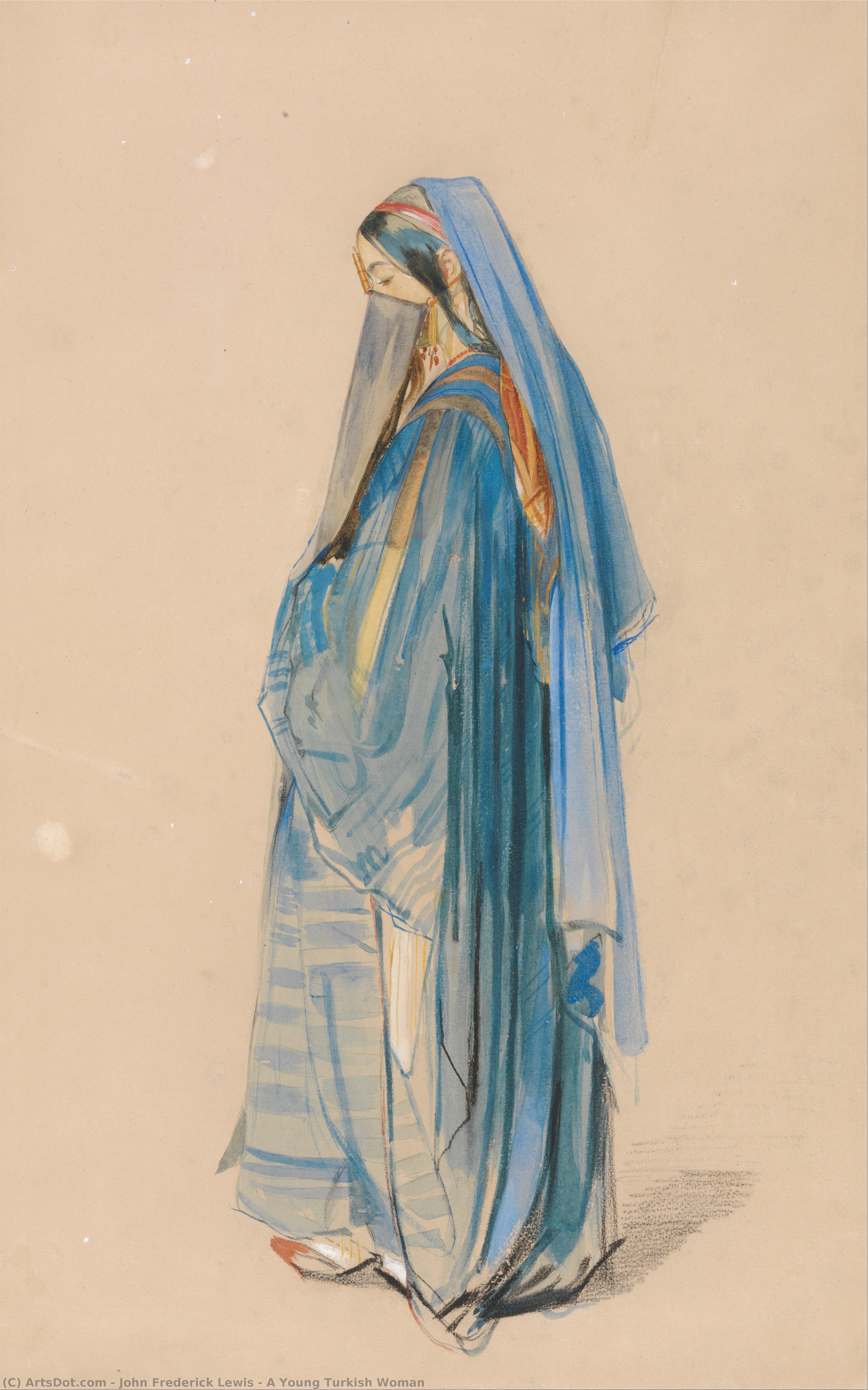 A Young Turkish Woman — John Frederick Lewis