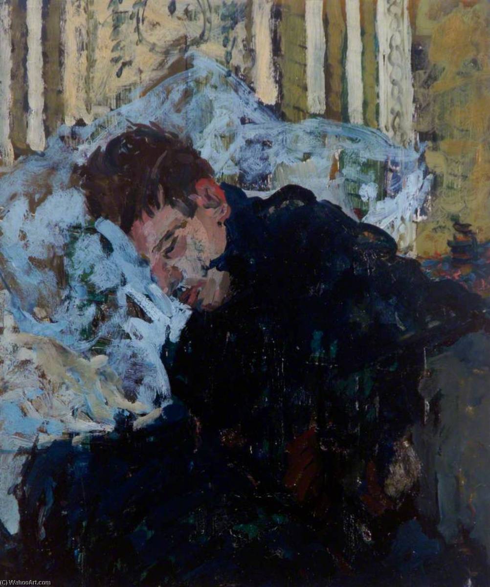 Man Asleep On A Bed — Eric Atkinson