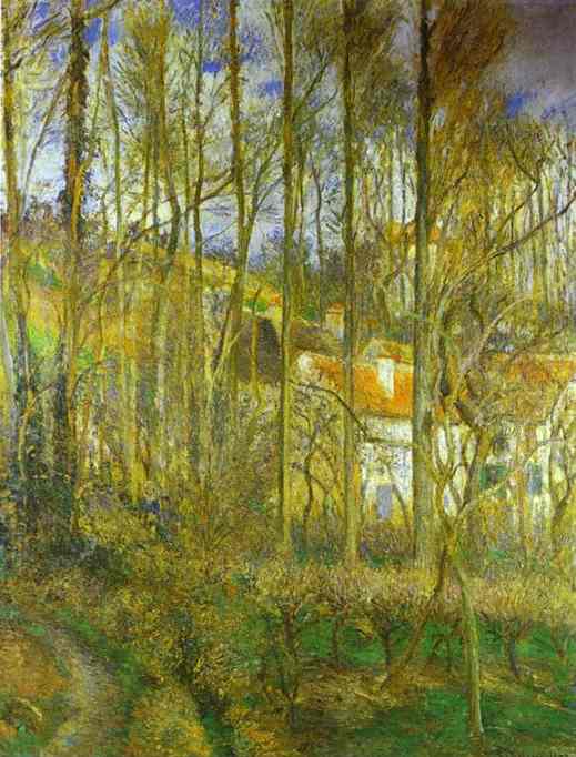 La Côte Des Boeufs At The Hermitage Near Pontoise — Camille Pissarro