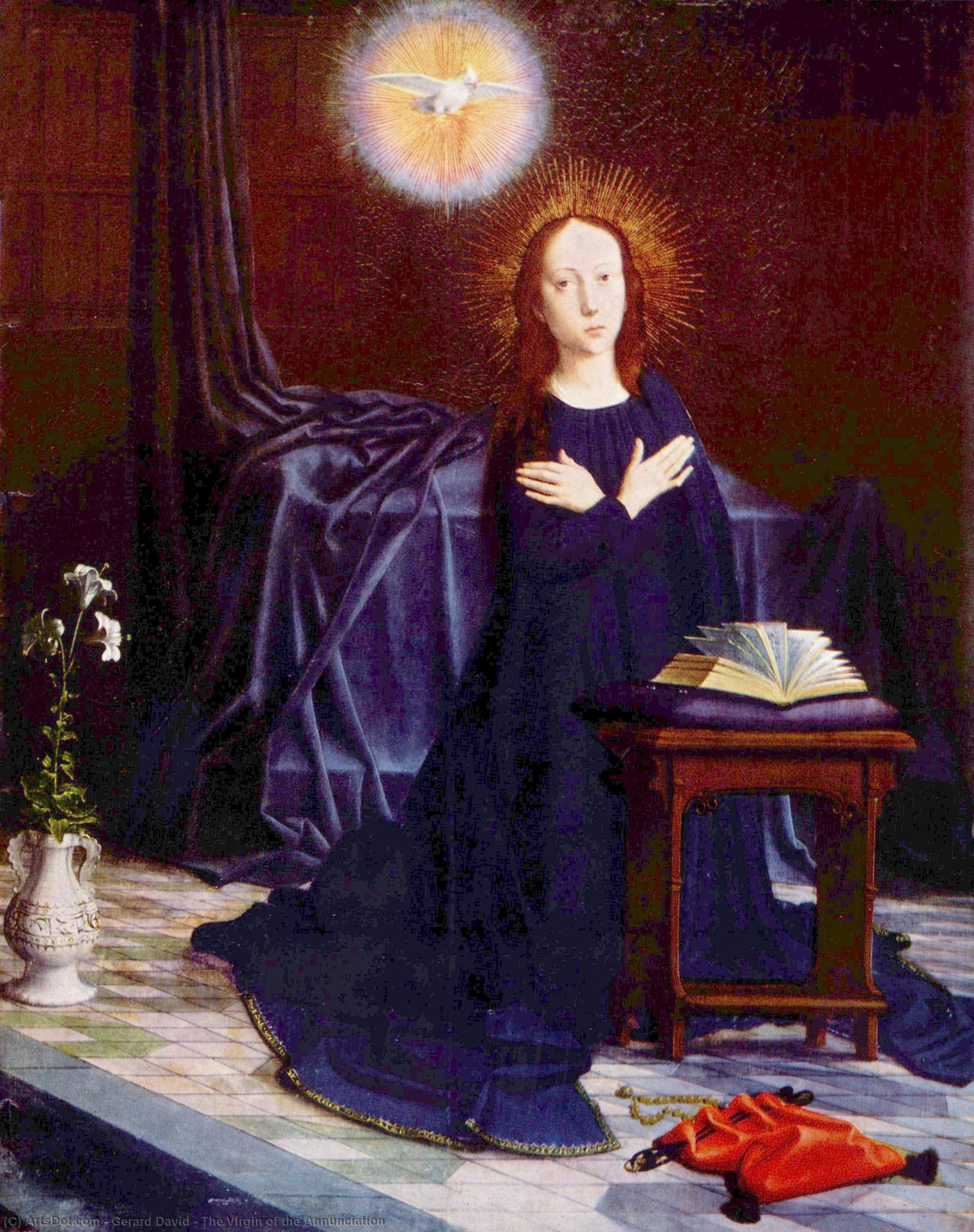 The Virgin Of The Annunciation — Gerard David