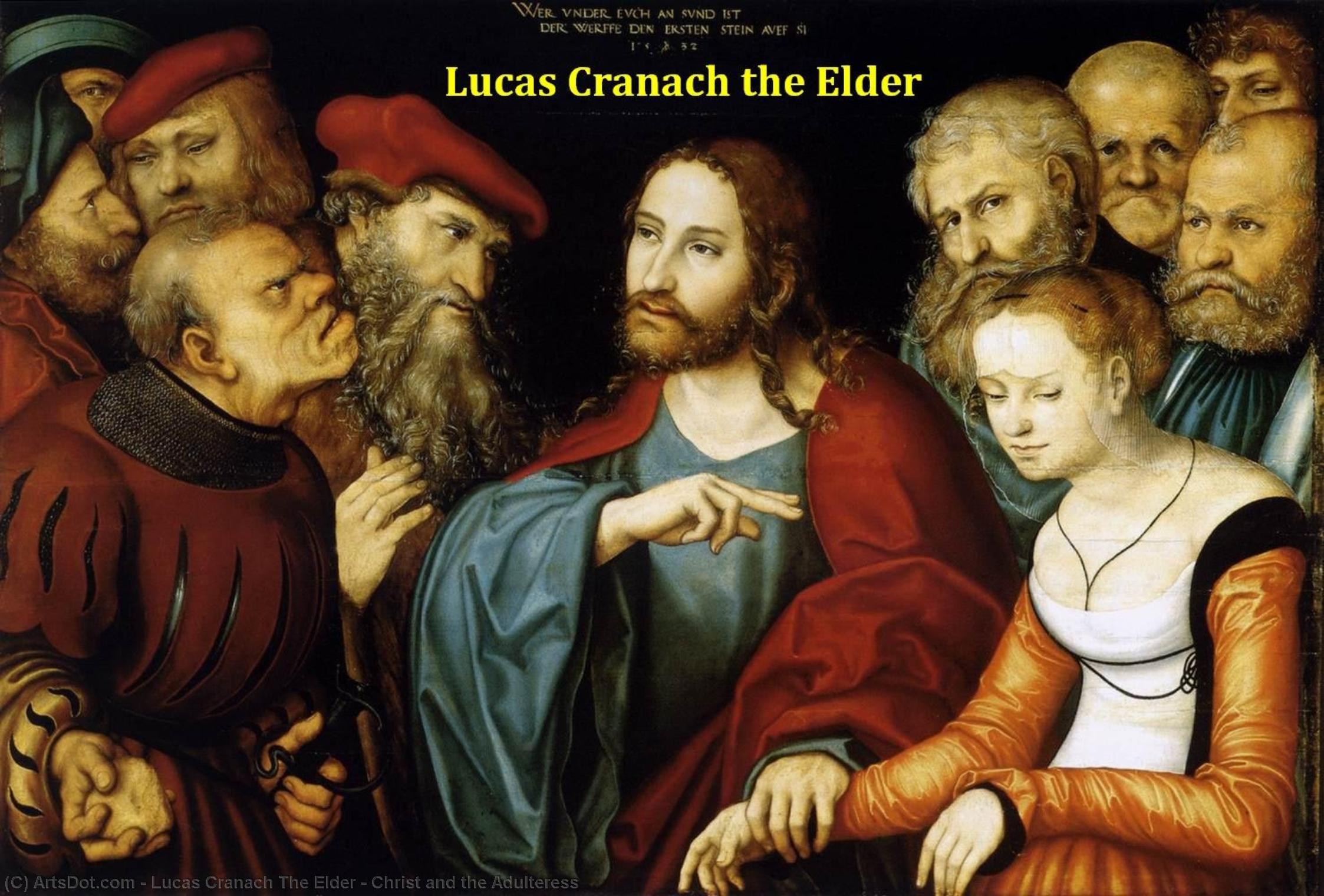 Christ And The Adulteress — Лукас Кранхен Старшиј