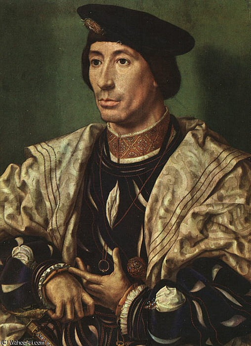 Portrait Of Baudouin Of Burgundy — Jan Gossaert (mabuse)