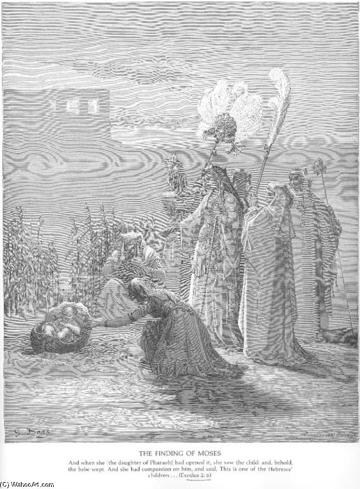 The Finding Of Moses — Paul Gustave Doré