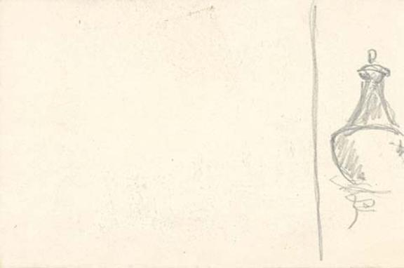 Cursory Sketch Of Top Of Stupa — Nicholas Roerich