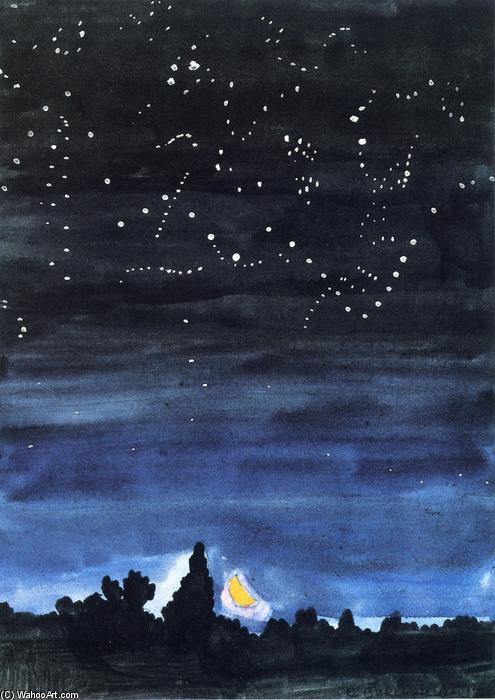 Moonset — Charles Burchfield