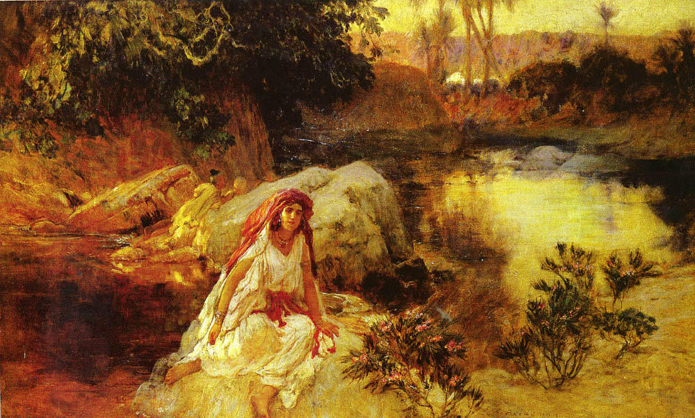 At The Oasis — Фредерик Артур Бриджман