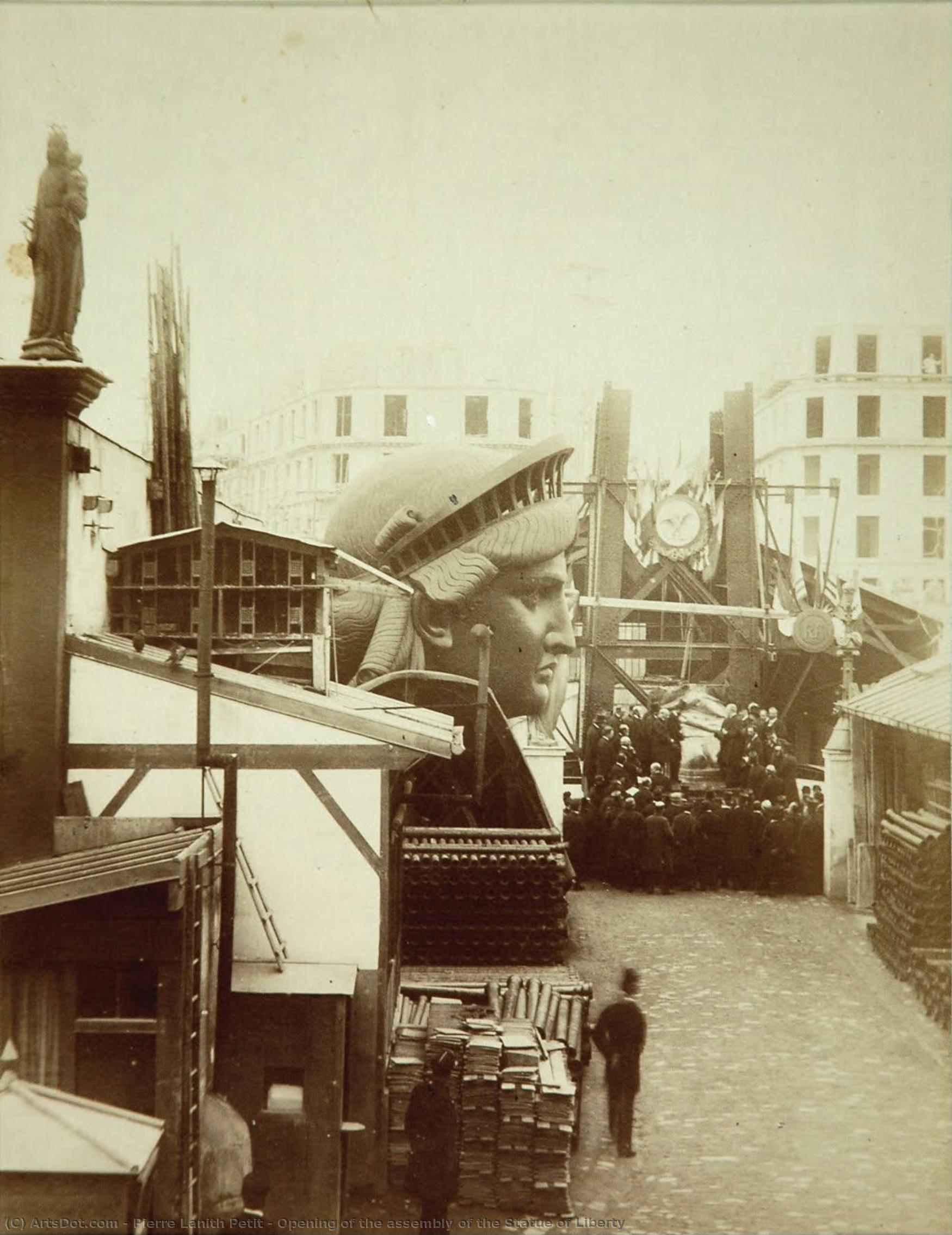 Opening Of The Assembly Of The Statue Of Liberty — Pierre Petit