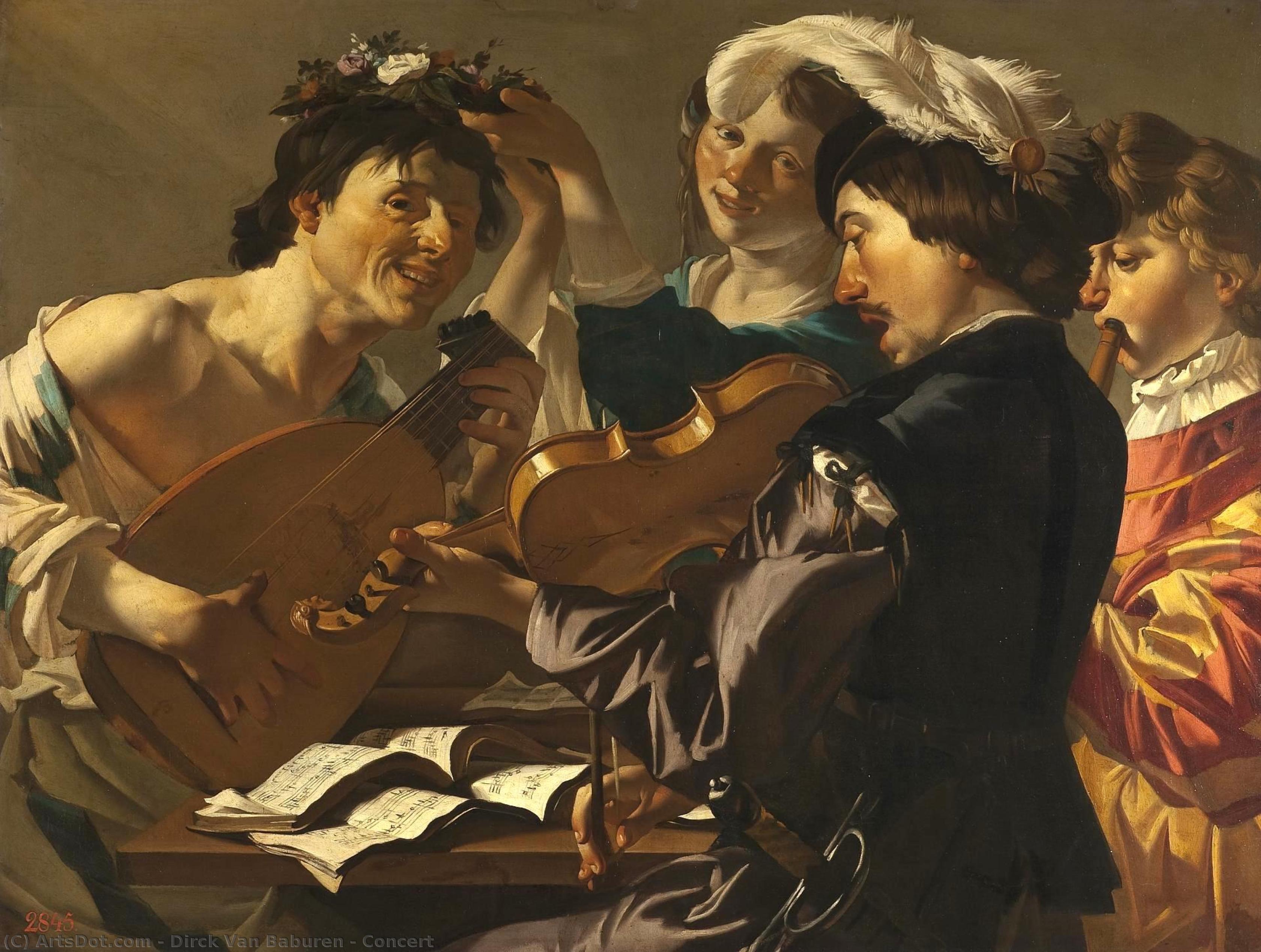 Concert — Dirck Van Baburen